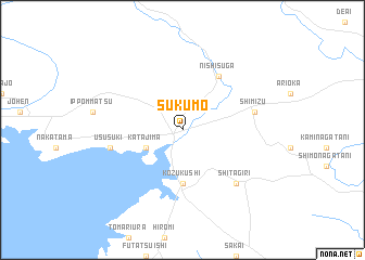 map of Sukumo