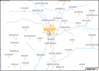 map of Sukun