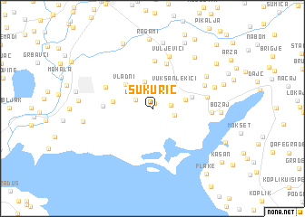 map of Sukurić