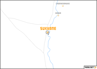 map of Sukwane