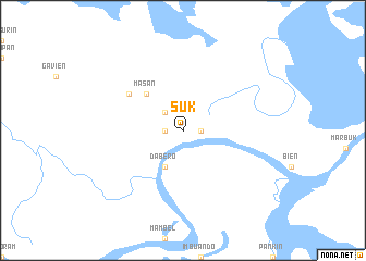 map of Suk