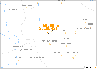 map of Sūlābast