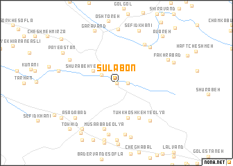 map of Sūlābon