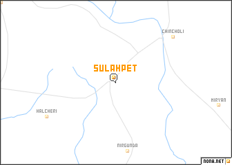 map of Sulahpet