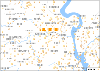 map of Sulaimānai