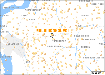 map of Sulaimān Kāleri