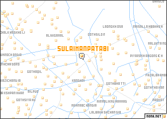 map of Sulaimān Patābi