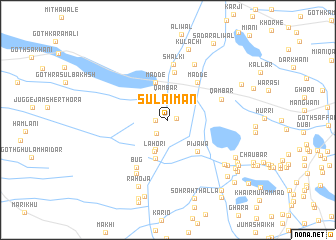 map of Sulaimān