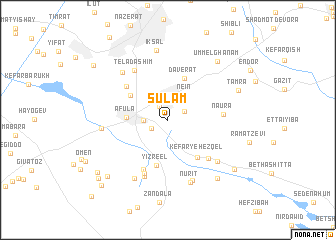 map of Sūlam