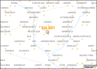 map of Sulany