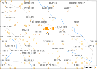 map of Sūlān