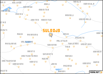map of Sulaoja