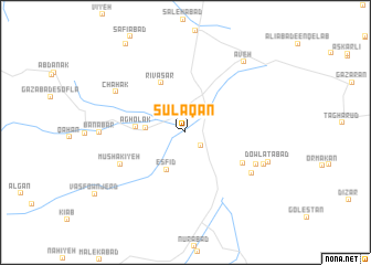 map of Sūlaqān