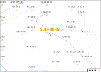 map of Sularbaşı