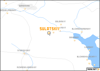 map of Sulatskiy