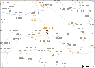 map of Sūlav