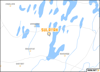 map of Sulay‘ah