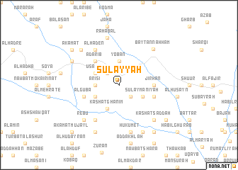 map of Şulayyah