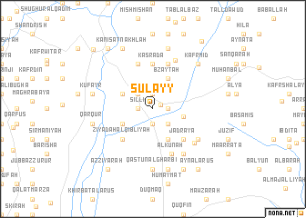 map of Sulayy