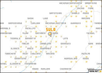 map of Sula