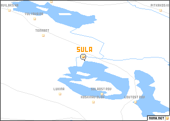 map of Sula