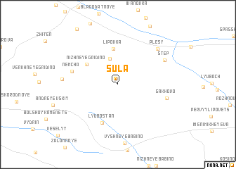 map of Sula