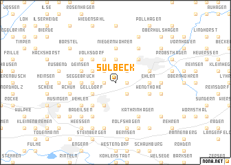 map of Sülbeck