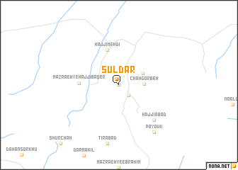 map of Sūldar