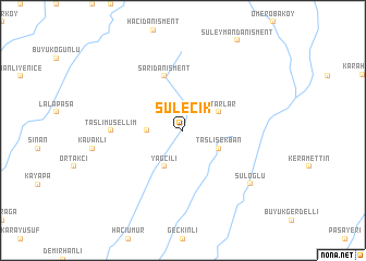 map of Sülecik