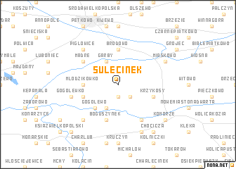 map of Sulęcinek