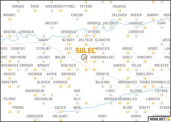 map of Sulec