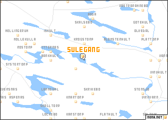 map of Sulegång