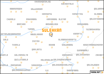 map of Sūlehkān