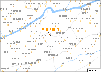 map of Sulehun