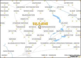 map of Sulejewo