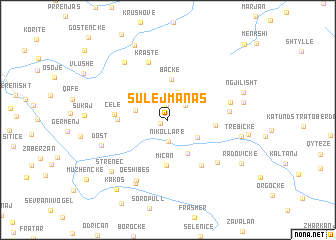 map of Sulejmanas