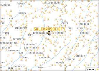 map of Sulemān Society