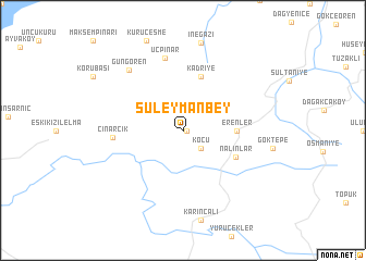 map of Süleymanbey