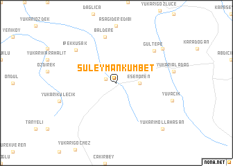 map of Süleymankümbet