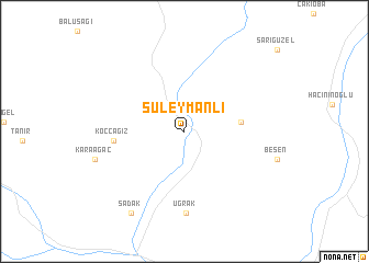 map of Süleymanlı