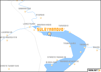 map of Suleymanovo