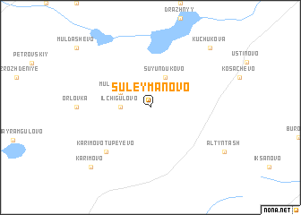 map of Suleymanovo