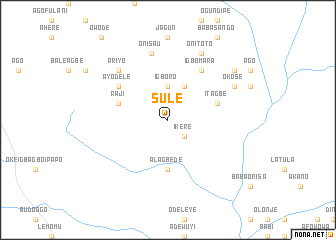 map of Sule