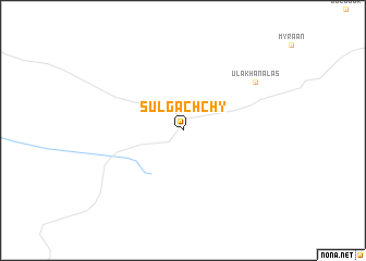 map of Sulgachchy