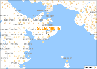 map of Sulgŭm-dong