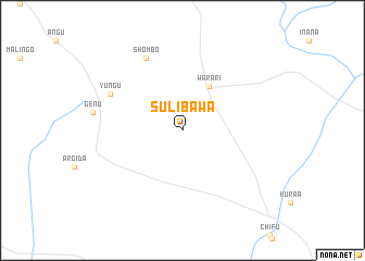 map of Sulibawa