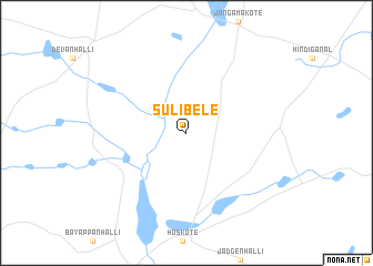 map of Sūlibele