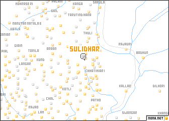 map of Suli Dhār