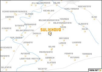 map of Sulikhovo