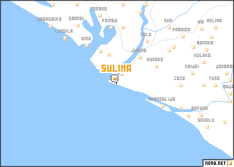 map of Sulima